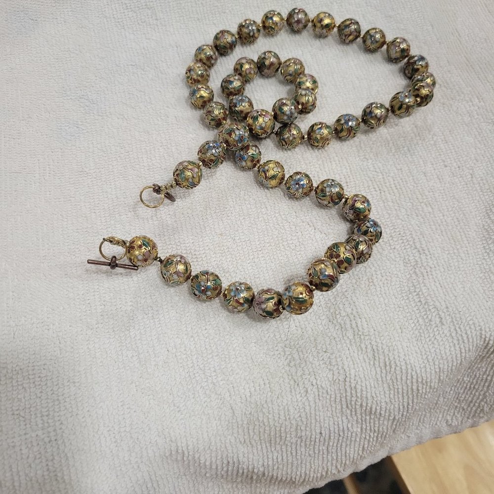 Cloisonne Necklace